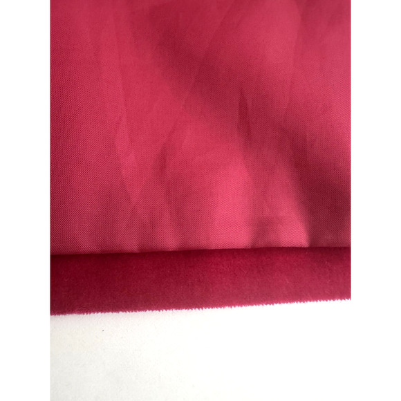 Talbots Jacket 10 Pink Rose Velveteen 100% Cotton Collar Lined Pockets Holiday - Picture 9 of 10